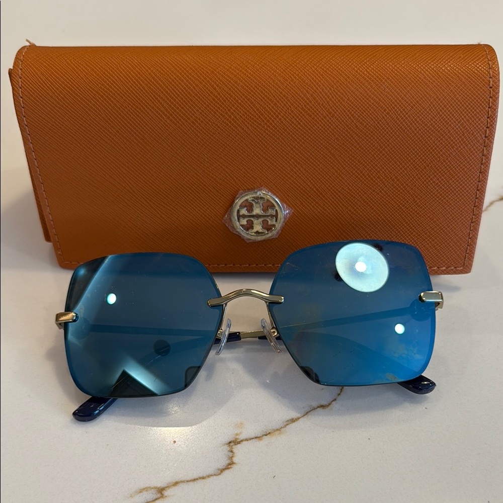Tory Burch Blue Sunglasses Accessories